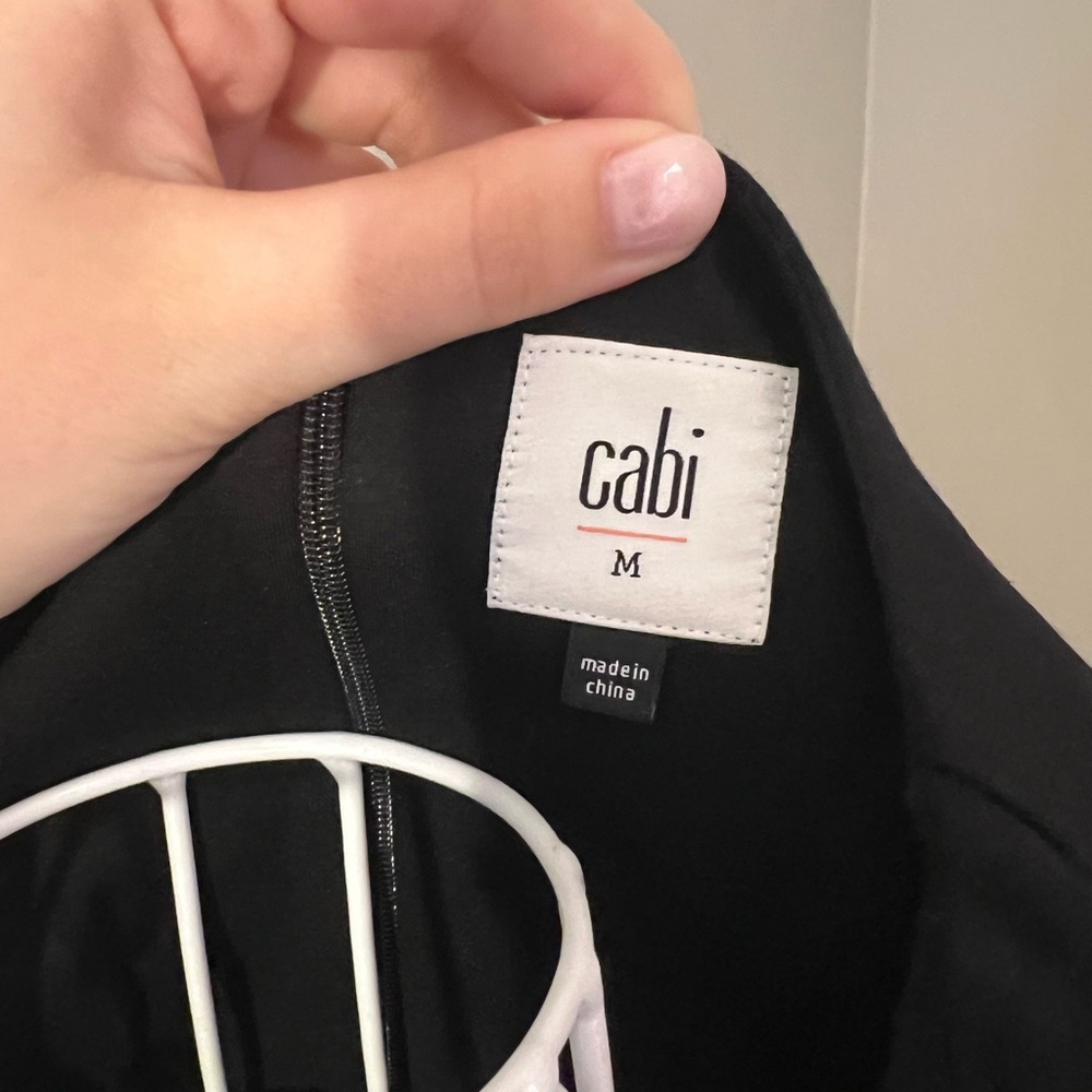 Cabi 3827 Samantha Black Minimalist Dress Size Medium - Picture 4 of 6